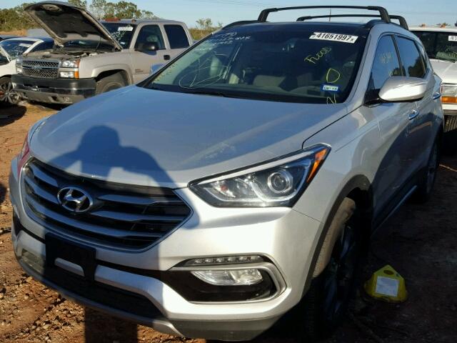 5XYZW4LA5HG500856 - 2017 HYUNDAI SANTA FE S 银色 照片 2
