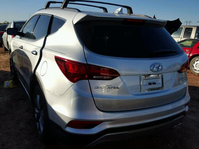 5XYZW4LA5HG500856 - 2017 HYUNDAI SANTA FE S 银色 照片 3