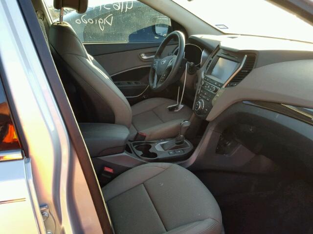 5XYZW4LA5HG500856 - 2017 HYUNDAI SANTA FE S 银色 照片 5