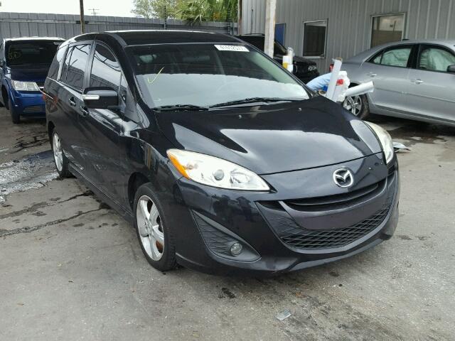 JM1CW2CL8D0152563 - 2013 MAZDA 5 BLACK photo 1