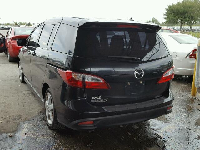 JM1CW2CL8D0152563 - 2013 MAZDA 5 BLACK photo 3