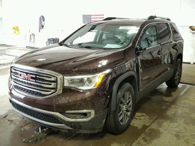 1GKKNULS9HZ212048 - 2017 GMC ACADIA SLT 勃艮第红 照片 2
