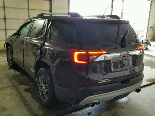 1GKKNULS9HZ212048 - 2017 GMC ACADIA SLT 勃艮第红 照片 3
