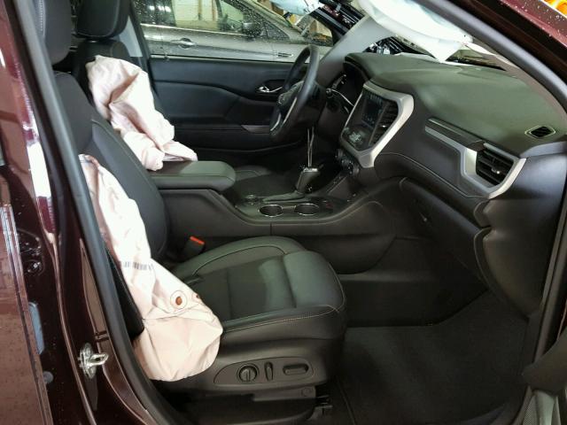1GKKNULS9HZ212048 - 2017 GMC ACADIA SLT 勃艮第红 照片 5