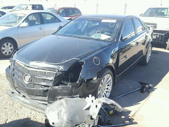 1G6DF577480212771 - 2008 CADILLAC CTS BLACK photo 2