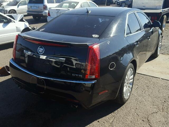 1G6DF577480212771 - 2008 CADILLAC CTS BLACK photo 4