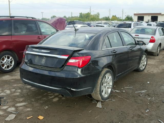 1C3CCBBB9DN593854 - 2013 CHRYSLER 200 TOURIN BLACK photo 4