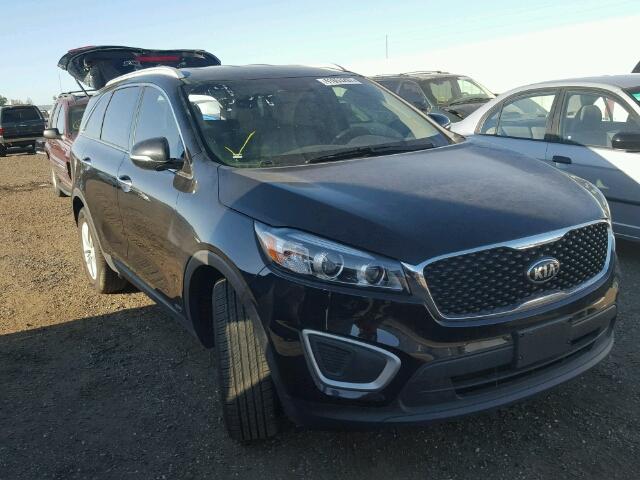 5XYPGDA38HG286468 - 2017 KIA SORENTO BLACK photo 1