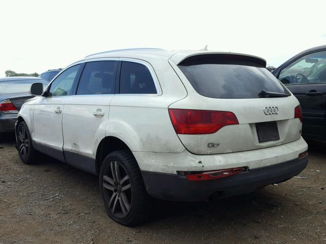 WA1AY74L99D019902 - 2009 AUDI Q7 3.6 QUA WHITE photo 3