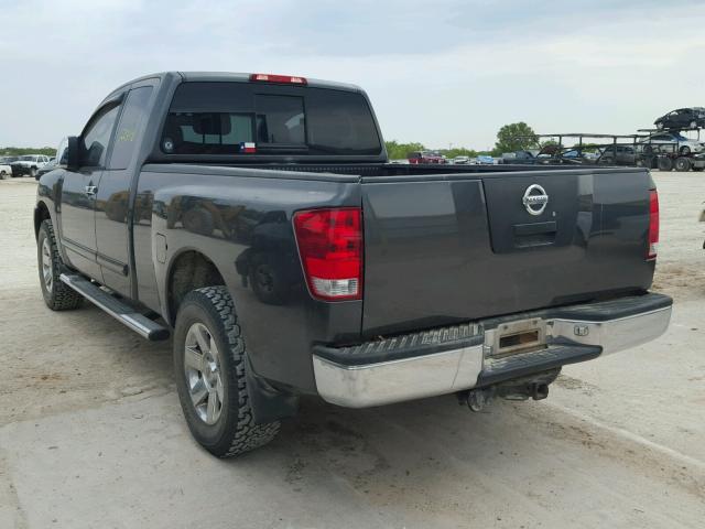 1N6AA06B54N575369 - 2004 NISSAN TITAN XE GRAY photo 3