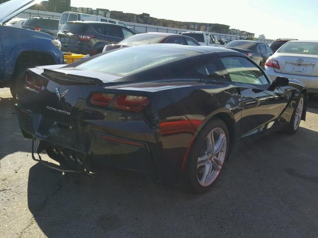 1G1YA2D75H5108382 - 2017 CHEVROLET CORVETTE S MAROON photo 4