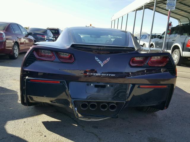 1G1YA2D75H5108382 - 2017 CHEVROLET CORVETTE S MAROON photo 6