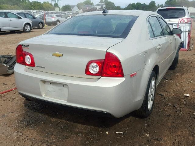 1G1ZB5E0XCF167144 - 2012 CHEVROLET MALIBU CREAM photo 4