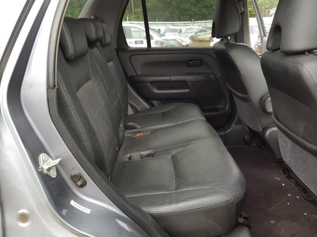 SHSRD78925U309736 - 2005 HONDA CR-V SE GRAY photo 6