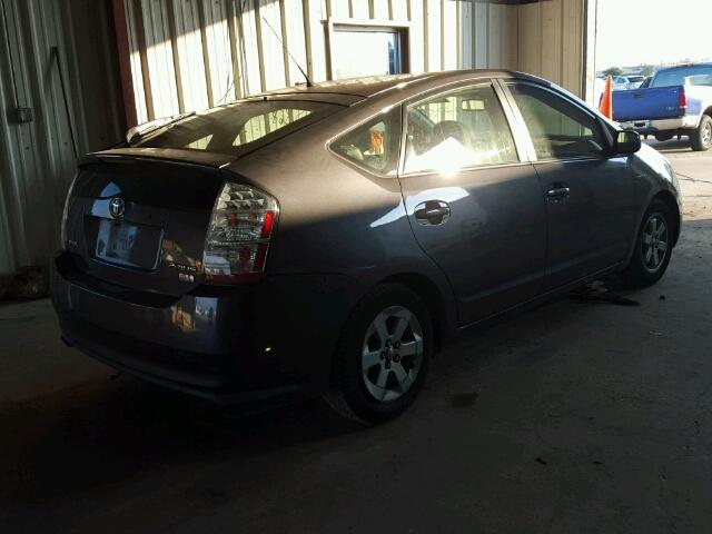 JTDKB20U683341706 - 2008 TOYOTA PRIUS GRAY photo 4