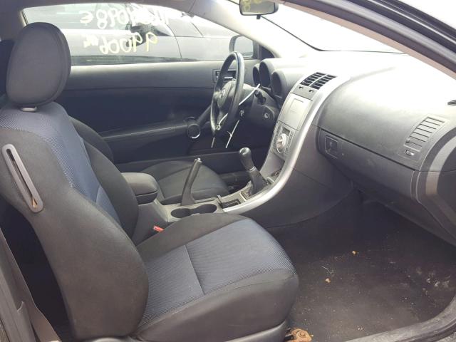 JTKDE177650045276 - 2005 TOYOTA SCION TC 黑色 照片 5