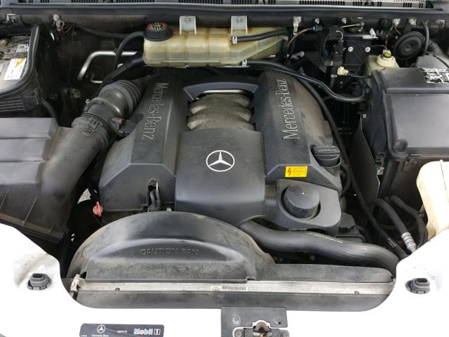 4JGAB57E34A507466 - 2004 MERCEDES-BENZ ML 350 SILVER photo 7