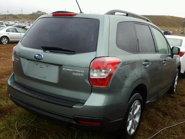 JF2SJADC7EH552878 - 2014 SUBARU FORESTER 2 GRAY photo 4