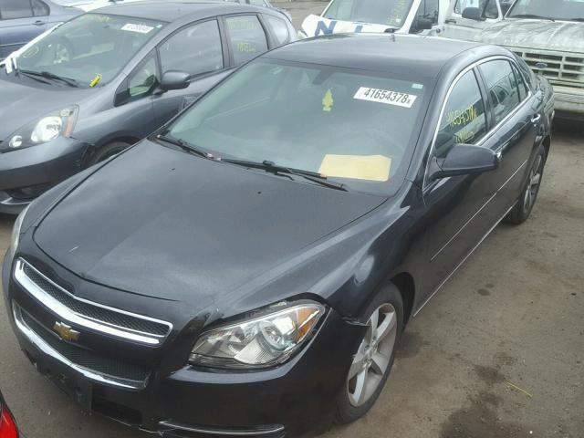 1G1ZC5E05CF159417 - 2012 CHEVROLET MALIBU 1LT BLACK photo 2