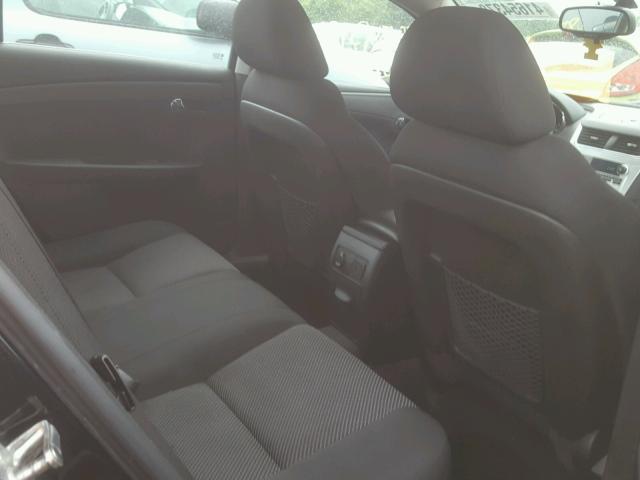 1G1ZC5E05CF159417 - 2012 CHEVROLET MALIBU 1LT BLACK photo 6