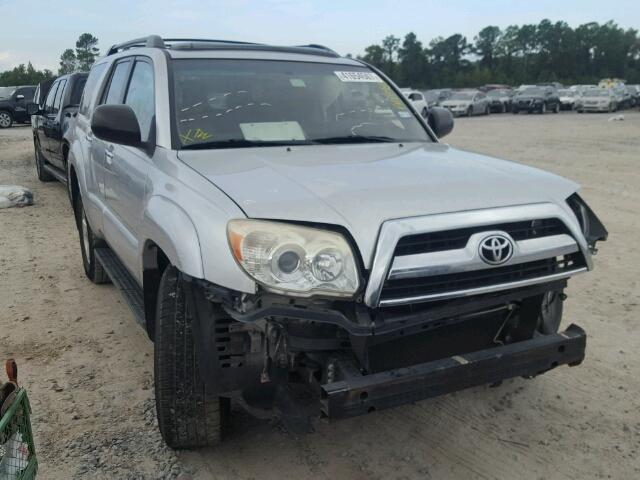 JTEZU14R18K017962 - 2008 TOYOTA 4RUNNER SR SILVER photo 1