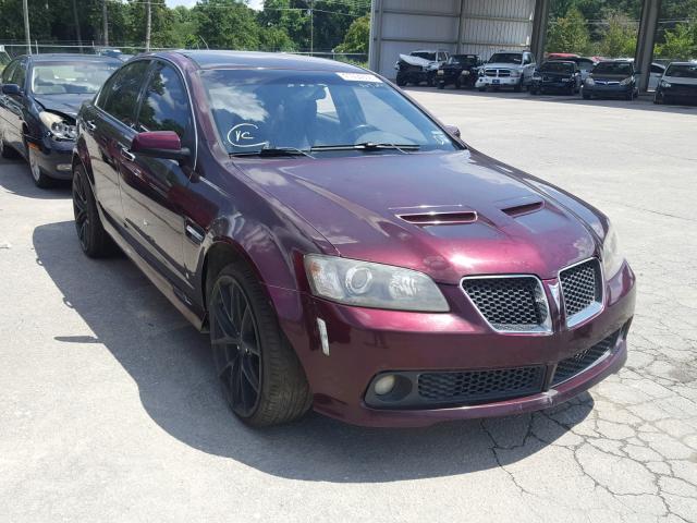 6G2EC57Y69L208148 - 2009 PONTIAC G8 GT PURPLE photo 9