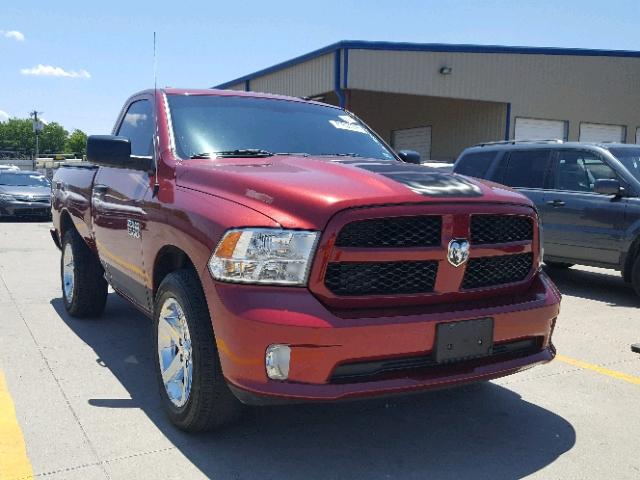 3C6JR6AG7FG569612 - 2015 RAM 1500 ST RED photo 1