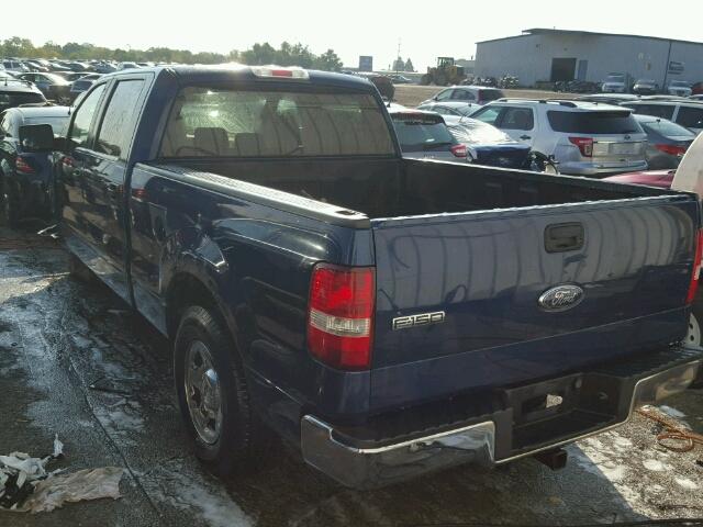 1FTPW12V87FA56710 - 2007 FORD F150 SUPER BLUE photo 3