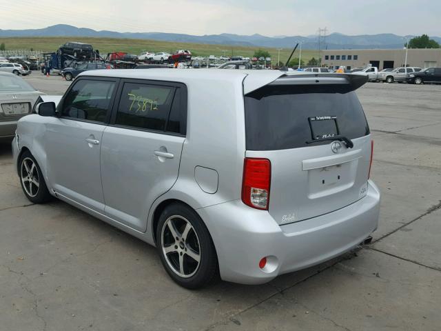 JTLZE4FE4CJ020547 - 2012 TOYOTA SCION XB ვერცხლისფერი ფოტო 3