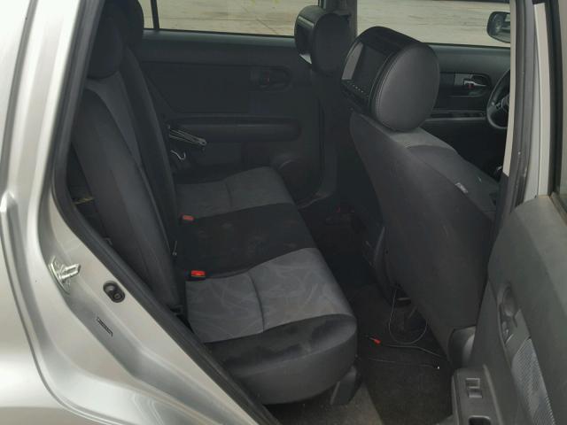 JTLZE4FE4CJ020547 - 2012 TOYOTA SCION XB ვერცხლისფერი ფოტო 6