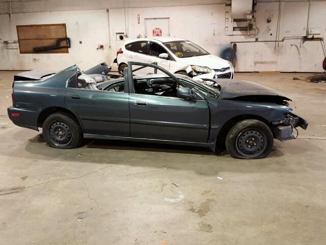 1HGCD5637TA058980 - 1996 HONDA ACCORD LX GREEN photo 9