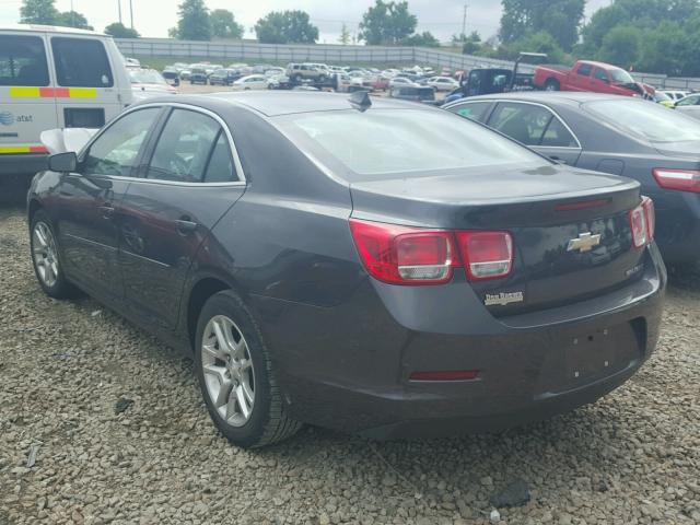 1G11C5SA7DF337128 - 2013 CHEVROLET MALIBU 1LT ნაცრისფერი ფოტო 3