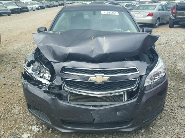 1G11C5SA7DF337128 - 2013 CHEVROLET MALIBU 1LT ნაცრისფერი ფოტო 7