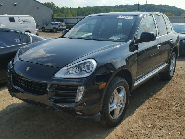 WP1AA2AP5ALA01765 - 2010 PORSCHE CAYENNE BLACK photo 2