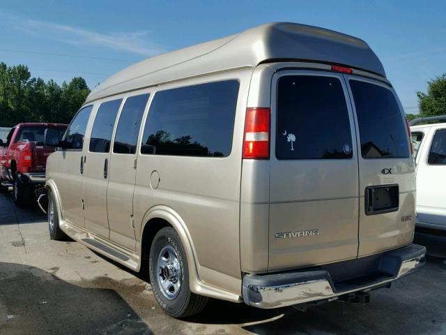 1GDFG15T951194040 - 2005 GMC SAVANA RV TAN photo 3