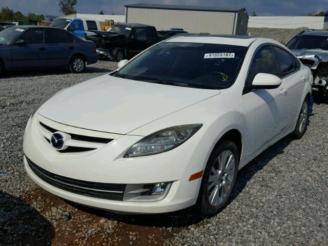 1YVHZ8CH1A5M55687 - 2010 MAZDA 6 I WHITE photo 2