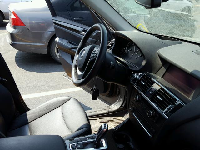 5UXWX7C54EL983890 - 2014 BMW X3 XDRIVE3 BROWN photo 9