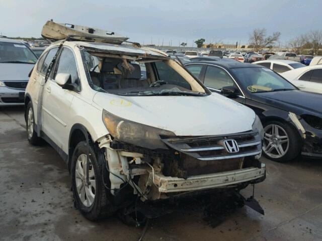 5J6RM4H75CL066383 - 2012 HONDA CR-V WHITE photo 1