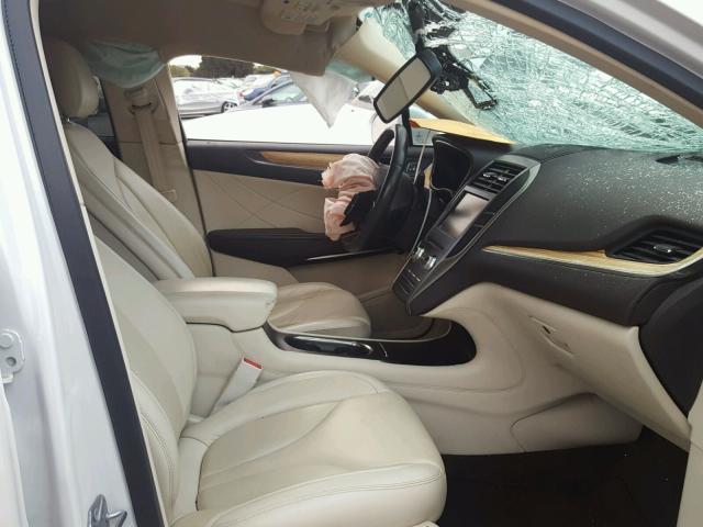 5LMTJ2AH9FUJ01428 - 2015 LINCOLN MKC 白色 照片 5