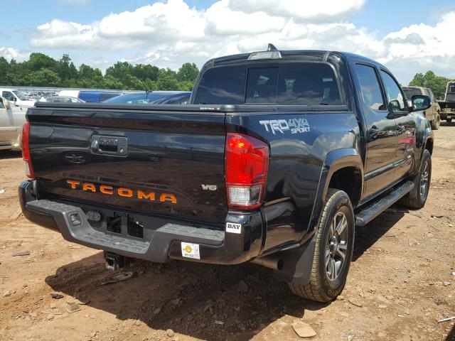 3TMCZ5AN4HM111752 - 2017 TOYOTA TACOMA DOU Қара фото 4