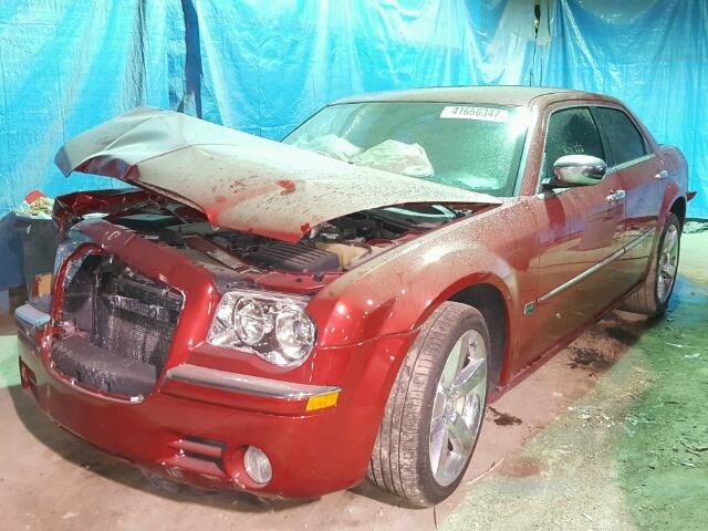 2C3KA53G68H329552 - 2008 CHRYSLER 300 TOURIN RED photo 2