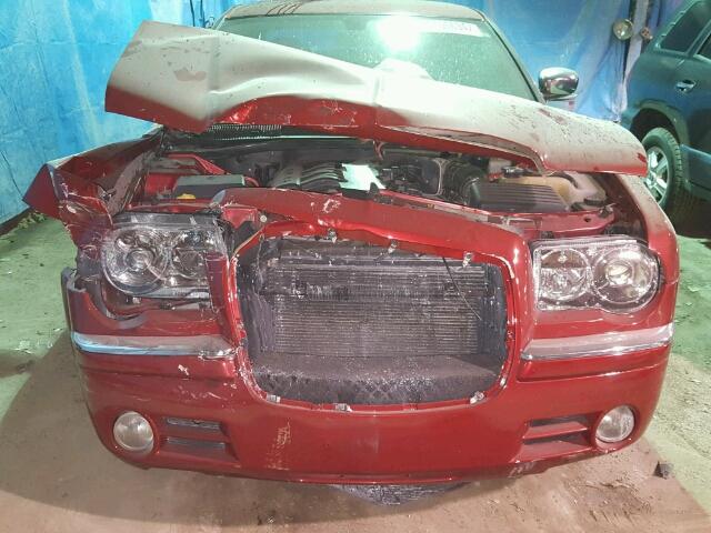 2C3KA53G68H329552 - 2008 CHRYSLER 300 TOURIN RED photo 9