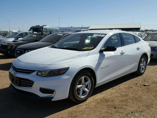 1G1ZB5ST7GF228812 - 2016 CHEVROLET MALIBU LS თეთრი ფოტო 2