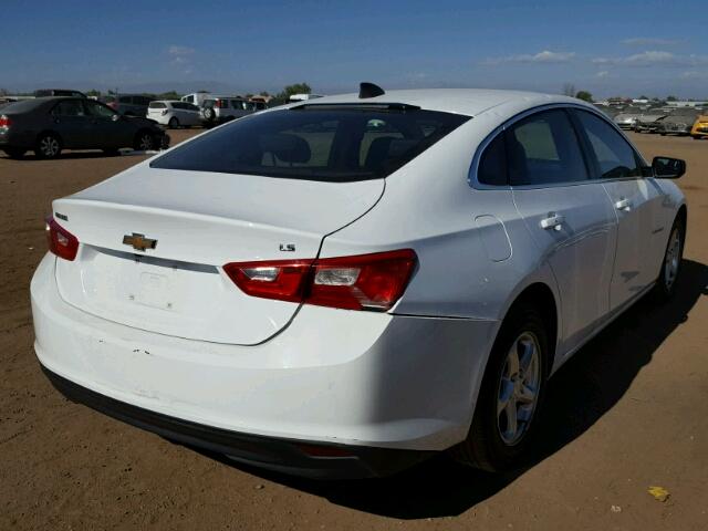 1G1ZB5ST7GF228812 - 2016 CHEVROLET MALIBU LS თეთრი ფოტო 4