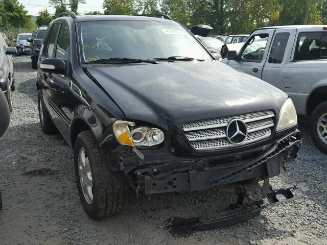 4JGAB57E54A492159 - 2004 MERCEDES-BENZ ML 350 BLACK photo 1