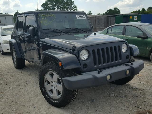 1J4GB59107L176048 - 2007 JEEP WRANGLER S 黑色 照片 1