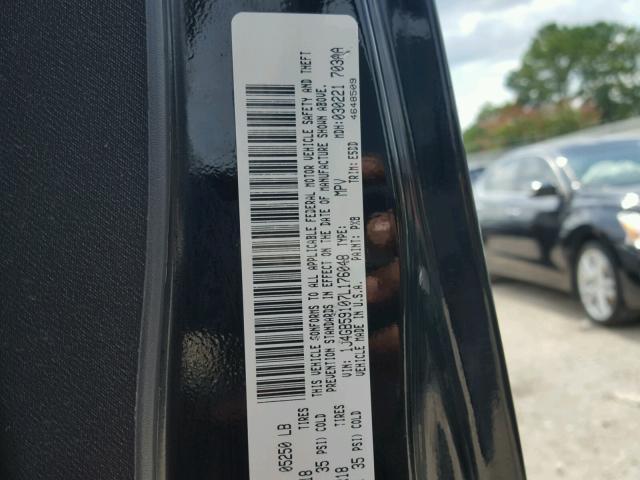 1J4GB59107L176048 - 2007 JEEP WRANGLER S 黑色 照片 10