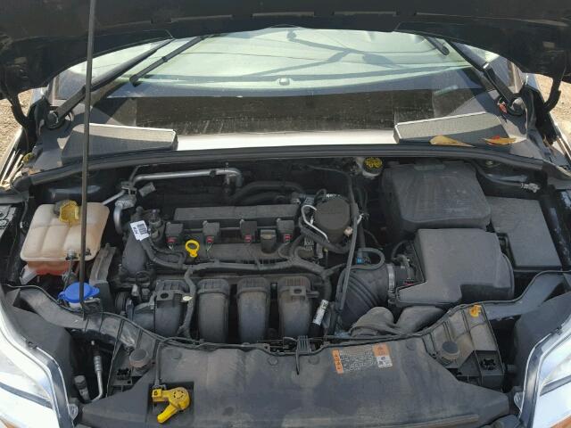 1FADP3F25EL449483 - 2014 FORD FOCUS SE BLACK photo 7