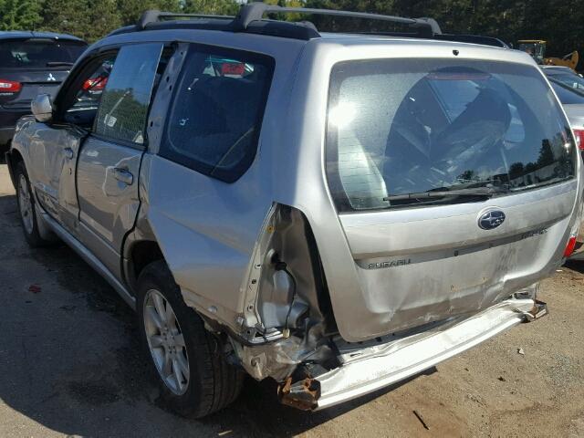 JF1SG656X7H700355 - 2007 SUBARU FORESTER SILVER photo 9