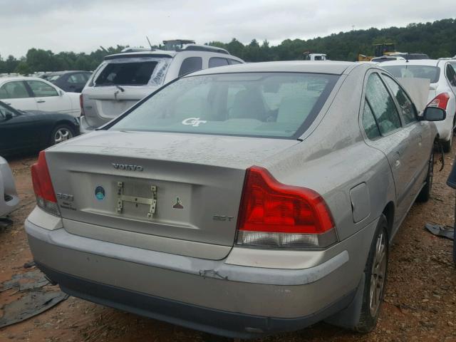 YV1RS59VX42403839 - 2004 VOLVO S60 2.5T GOLD photo 4